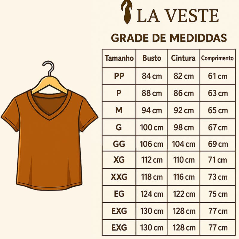 2 Unidades Camisas PremiumLux™ em Malha Linho Premium