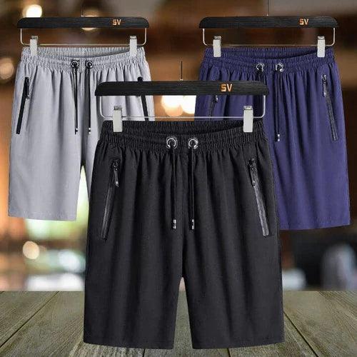 [KIT 5 SHORTS] UNISSEX - Bermudas Esporte em Seda Gelo + Brinde Exclusivo (Últimas Unidades)